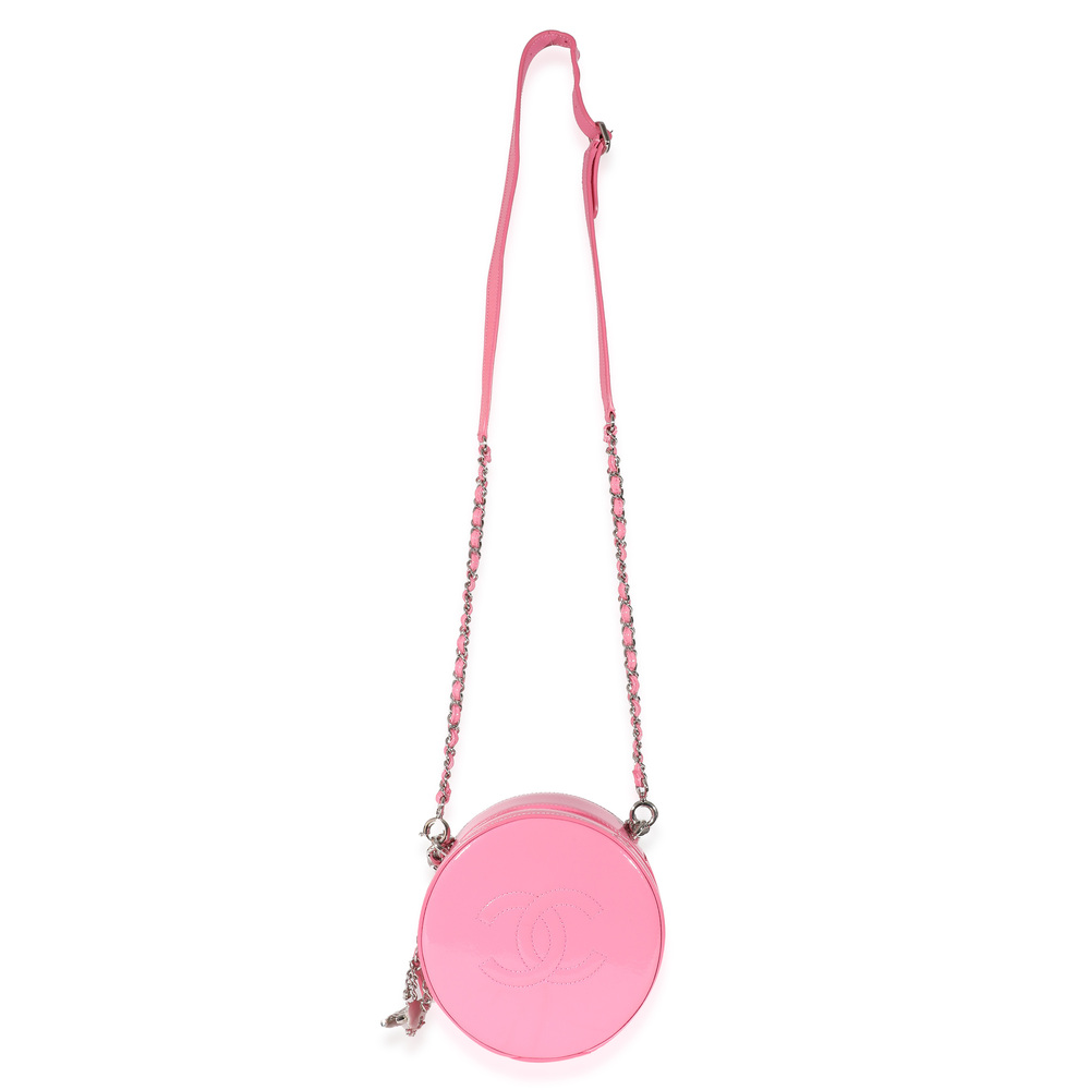 Chanel Pink Glazed Calfskin Round As Earth Bag - Picture 2 of 7